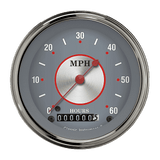 Classic Instruments Silver Series 3 3/8" Low Speed Speedometer - LSSS