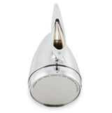 Scott Drake Chrome Bullet Exterior Mirror with Long Base and Convex Glass - C5RZ-17696-ALC