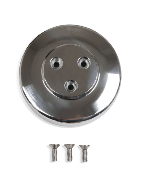 Holley SD7 Compressor Pulley Cover Polished - 97-186