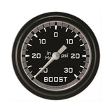 Classic Instruments Autocross Gray 2-5/8" Boost/Vacuum Gauge - AX341GBLF