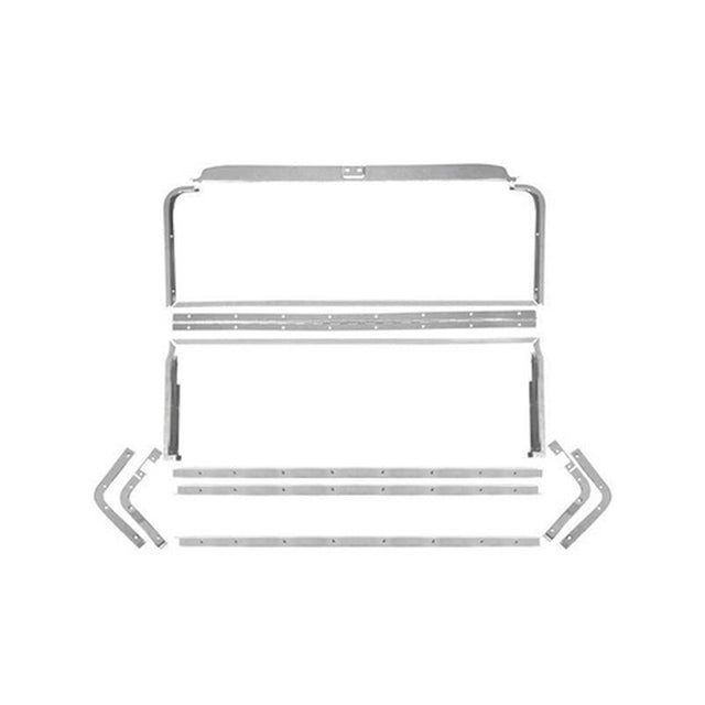 Scott Drake 69-70 FB folddown seat molding - C9ZZ-63130A18-K