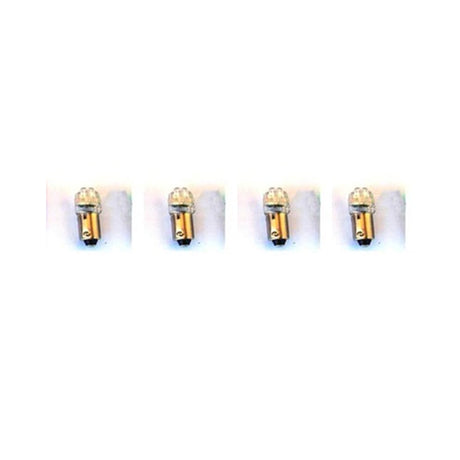 Scott Drake Instrument Panel LED Replacement Bulbs, White 1895, Set of 4 - SD-1895