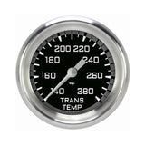 Classic Instruments Autocross Gray 2 5/8" Transmission Temperature Gauge - AX327GAPF