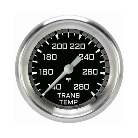 Classic Instruments Autocross Gray 2 5/8" Transmission Temperature Gauge - AX327GAPF