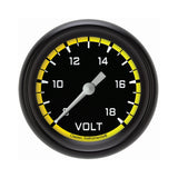 Classic Instruments Autocross Yellow 2-5/8" Volt Gauge - AX330YBPF