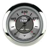 Classic Instruments All American 2-1/8" Oil Temperature Gauge - AW128SRC