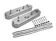 Holley 890014 Sniper Valve Cover - Fabricated Aluminum - GM LS Engines - Natural Anodized