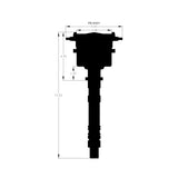 MSD Chevy Flat Top Pro-Billet Distributor - 84891