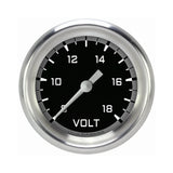Classic Instruments Autocross Gray 2-5/8" Volt Gauge - AX330GAPF