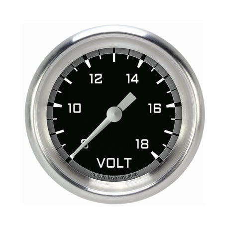 Classic Instruments Autocross Gray 2 5/8" Voltage Gauge - AX330GAPF