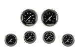 Classic Instruments Hot Rod Six Gauge Set 301 - HR301SLF