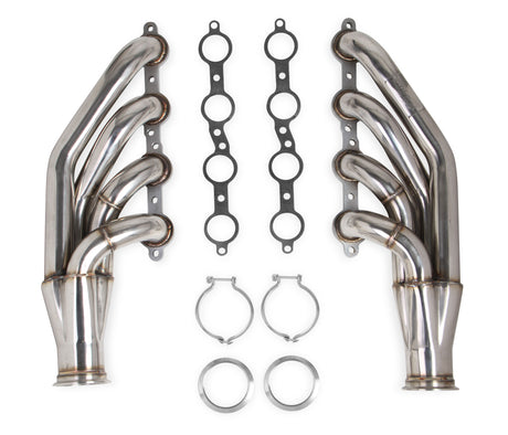 Flowtech LS Turbo Headers-Polished - 11539FLT