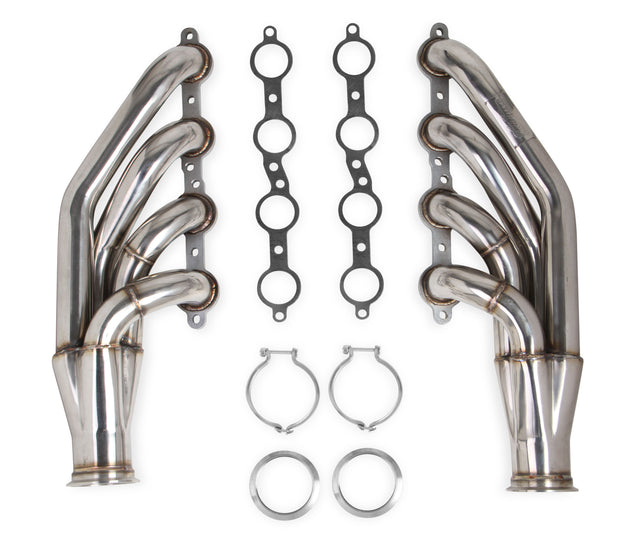 Flowtech LS Turbo Headers-Polished - 11539FLT