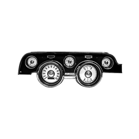 Scott Drake 67-68 White Face Gauge Appliques (11 piece) - C7ZZ-10890-W