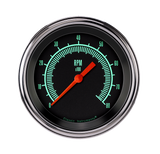 Classic Instruments G/Stock 3" Tachometer Gauge (8000 RPM) - GS80SLC