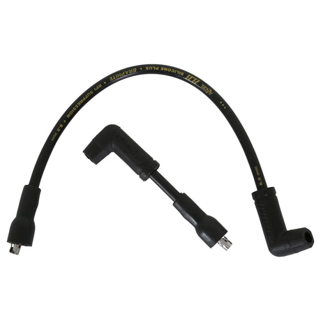 ACCEL Custom Race Wire - Select Dyna & Touring Applications - 8.8mm - Spiral Core - Black - 172071K