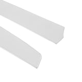 Scott Drake Deluxe Door Panel Inserts - Brushed Aluminum - C7ZZ-65237A223N