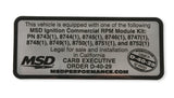 MSD RPM Modules - 5000 Series Kit - Even Increments - Marine - 87456