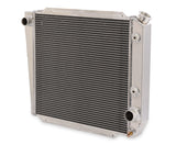 Scott Drake Radiator 2-Row Aluminum with Transmission Cooler V8 - 8005-AL