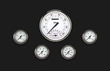 Classic Instruments White Hot Five Gauge Set 165 - WH165SLF