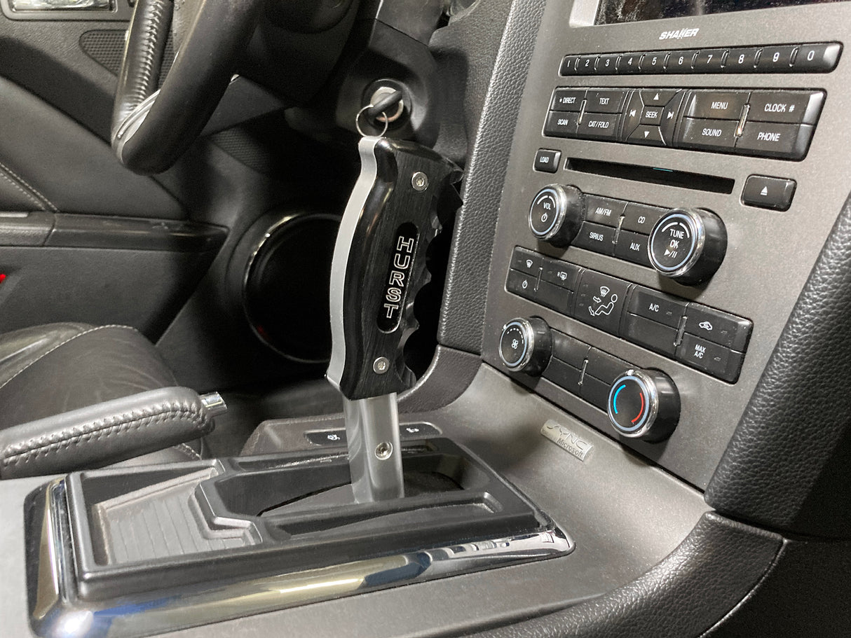 Hurst Billet/Plus Pistol Grip Auto Shift Handle - Manual Shift Buttons - 5380440