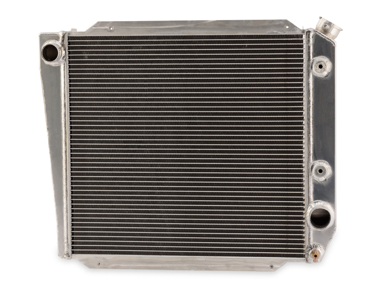 Scott Drake Radiator 2-Row Aluminum with Transmission Cooler V8 - 8005-AL