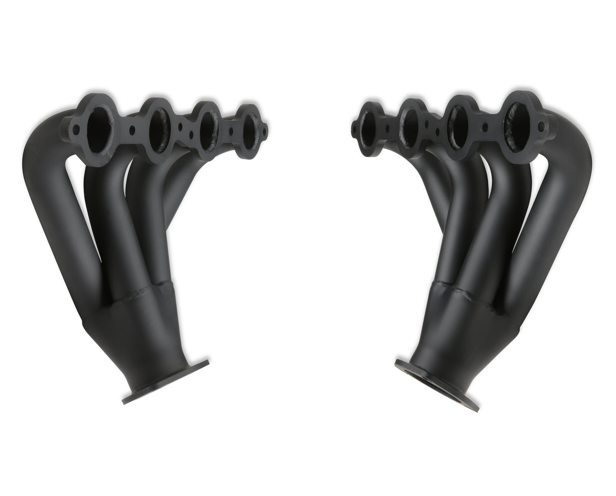 Flowtech Tight Fit Block Hugger Headers - Black Paint - 11706FLT