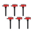 MSD Ignition Coil - Blaster - Chrysler V6 - Red - 6-Pack - 82736