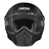 Simpson Motorcycle M30 Bandit Helmet - Carbon - Medium - M30CMD