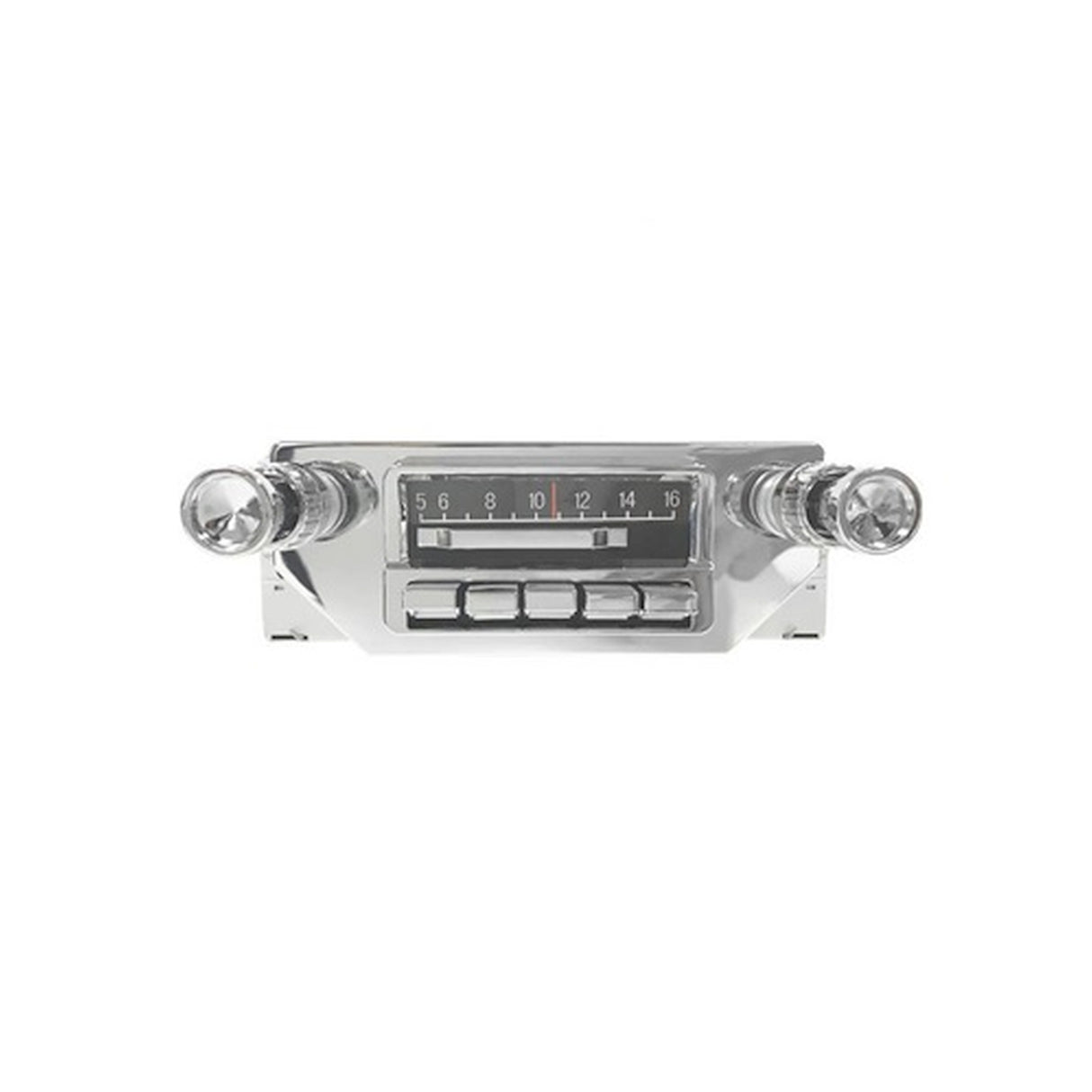 Scott Drake 1964-66 Slidebar AM/FM Radio w/aux.Inputs - CAM-MS-SBR