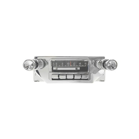 Scott Drake 1964-66 Slidebar AM/FM Radio w/aux.Inputs - CAM-MS-SBR