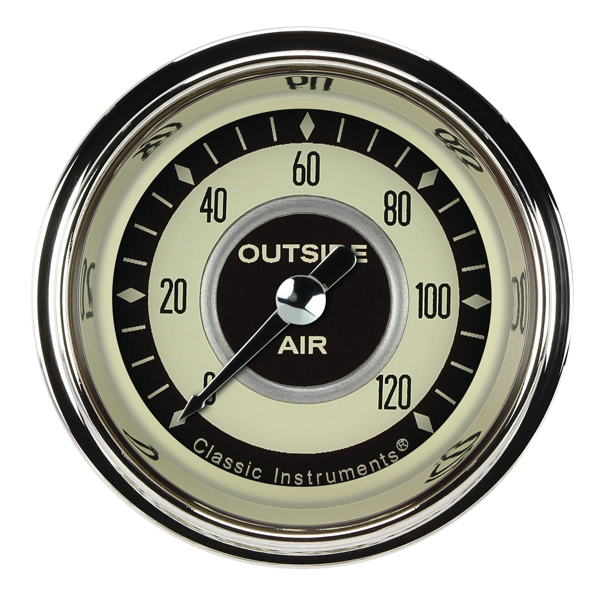 Classic Instruments Nostalgia VT 2-1/8" Outside Air Tempature Gauge - NT199SHC