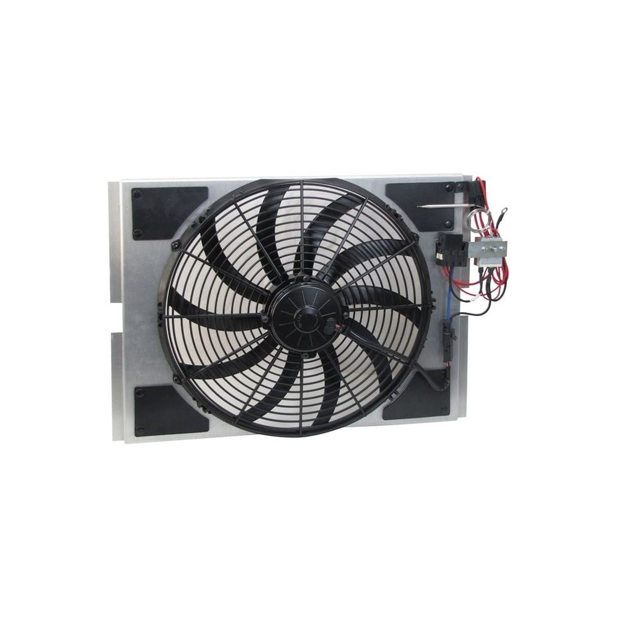 Scott Drake 1967-69 Mustang 16" Electric Fan and Shroud Kit - C7ZZ-8146-8600