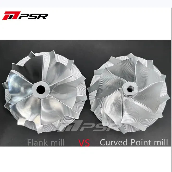 Pulsar PSR 7982G Curved Point Mill Compressor Wheel Dual Ball Bearing Turbocharger