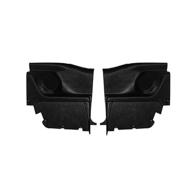 Scott Drake 1969-70 Mustang Fastback Int Rear Quarter Trim Panels w/Speaker Pods - C9ZZ-63314867SP