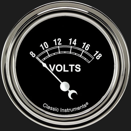 Classic Instruments Traditional 2 5/8" Volt Gauge - TR230SLF