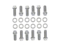 Mr Gasket Intake Manifold Bolt Set - Chrome - 12-Point - 5003
