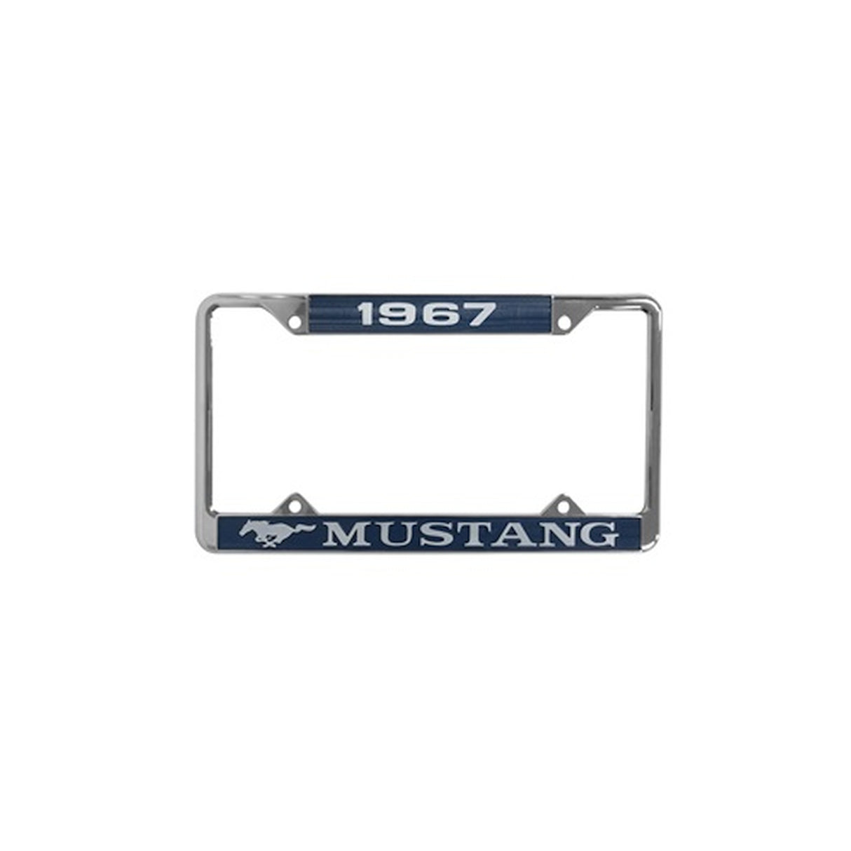 Scott Drake 1967 Mustang Year Dated License Plate Frame - ACC-LPF-67
