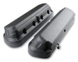 Holley 241-187 2-Piece Ford Style Valve Cover - Gen III/IV LS - Satin Black