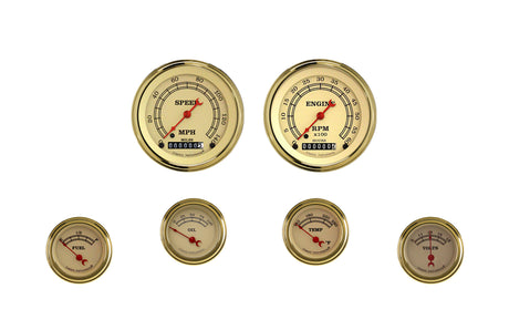 Classic Instruments VINTAGE SERIES 6 GAUTOGE SET-GM - VT01GLC