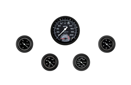 Classic Instruments AUTO CROSS GRY FS ULT & 4 2IN F/V/T/O-GM - AX135GBLF