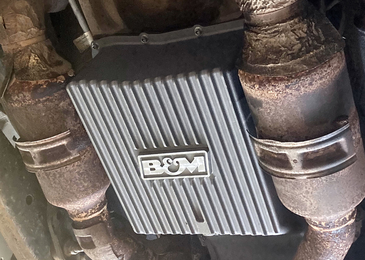 B&M HI-TEK DEEP TRANSMISSION PAN - Natural - 70397