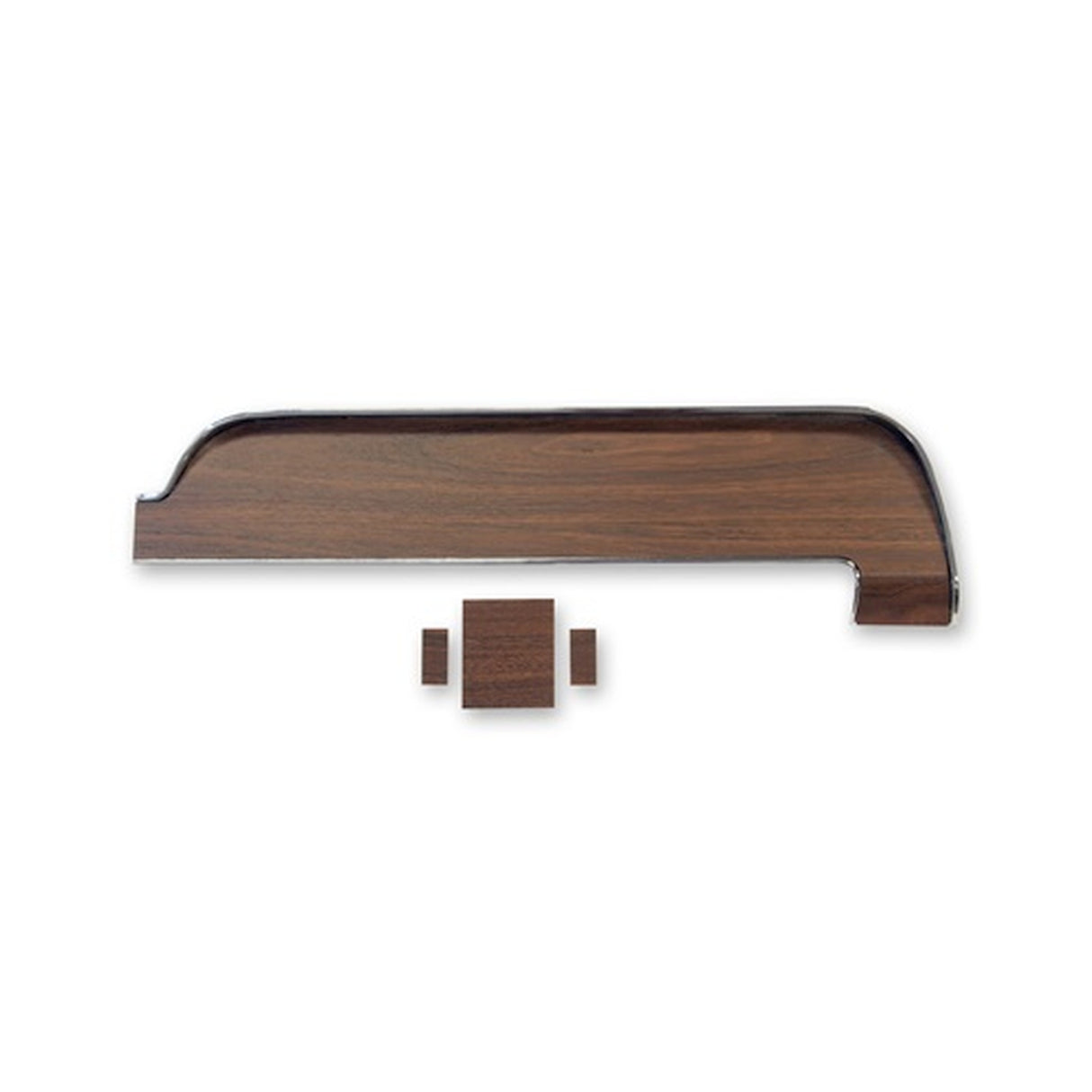 Scott Drake 68 Deluxe int wood dash trim w/ac - C8ZZ-6504410-AC