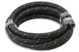 Mr Gasket Black Nylon Braided Hose 8 AN - 20 Feet - 842008
