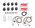 MSD Ignition Coil - Smart - Big Wire Kit - Black - 82893-KIT