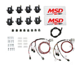 MSD Ignition Coil - Smart - Big Wire Kit - Black - 82893-KIT