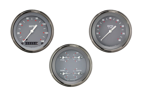 Classic Instruments SG SERIES 3IN SPEEDO/QUAD/TACH-GM - SG03SLC