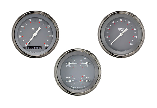 Classic Instruments SG SERIES 3IN SPEEDO/QUAD/TACH-GM - SG03SLC