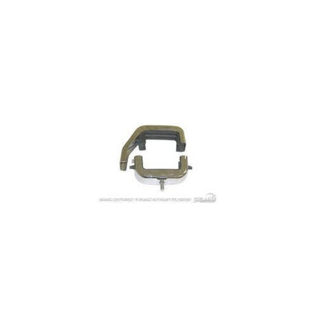 Scott Drake Bronco Stainless Steel Radiator Bracket Set 3 Row - C6TZ-8A193-3SK