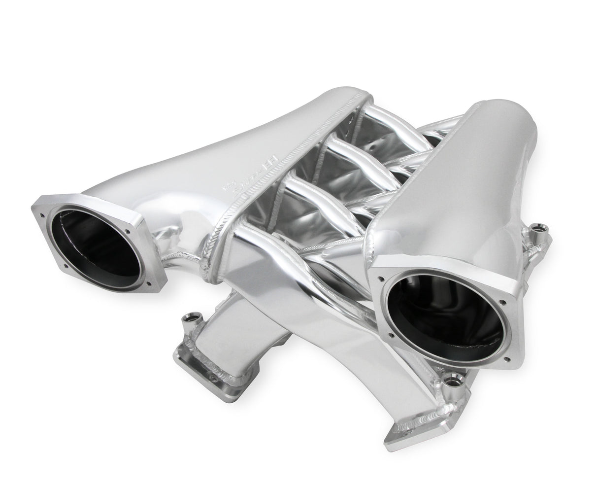 Holley 820241 Sniper EFI Fabricated Intake Manifold Dual Plenum 102mm LS1/2/6, Rail Kit - Slvr